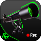 Telescope Zoom Night Camera Effects ไอคอน