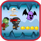 Shadow Ninja Adventure run आइकन