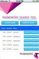 Telstra PhoneWords ภาพหน้าจอ 1