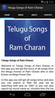 Telugu Songs of Ram Charan capture d'écran 1