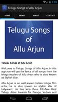 Telugu Songs of Allu Arjun capture d'écran 1