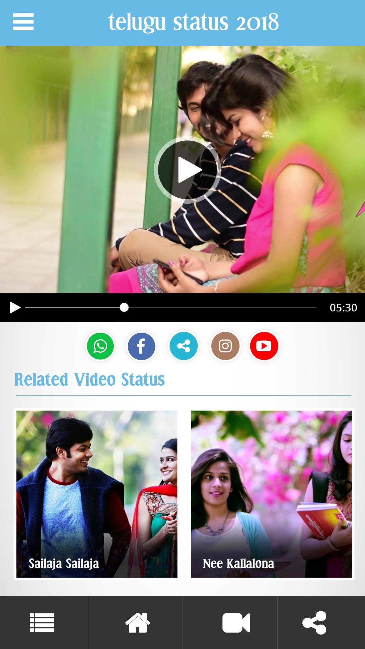 Featured image of post Short Videos For Whatsapp Status Download Telugu / Just choose your favourite telugu song and download it and upload to users can get whatsapp status videos telugu download of famous tollywood actors &amp; actresses dancing to the latest beat.