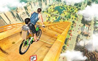 New Mega Ramp BMX Racing Stunts: MTB Downhill Race Plakat
