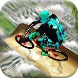 Mega Ramp BMX Tricks: Superhero Bicycle Race Game icône