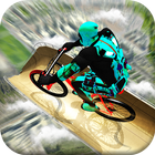Mega Ramp BMX Tricks: Superhero Bicycle Race Game icono