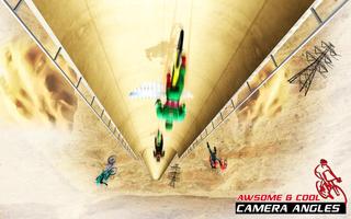 Mega Ramp BMX Tricks: Superhero Bicycle Race Game captura de pantalla 3