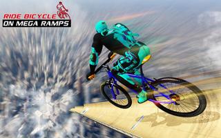 Mega Ramp BMX Tricks: Superhero Bicycle Race Game screenshot 1