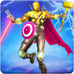 Grand Hybrid superhero: Flying Iron Mutant Hero