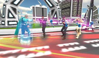 Hammer Superhero: Thunder City Battle Storm War screenshot 1