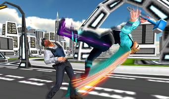 Hammer Superhero: Thunder City Battle Storm War screenshot 2