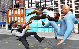 Panther Superhero: City Avenger Hero vs Crime City Cartaz