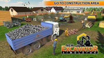 Excavator Simulator 3D - Construction & Cargo Sim capture d'écran 3
