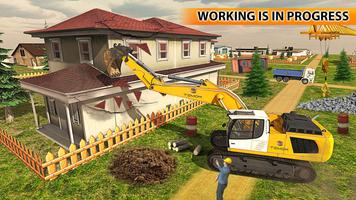 Excavator Simulator 3D - Construction & Cargo Sim Affiche
