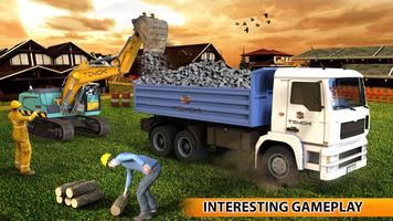 Excavator Simulator 3D - Construction & Cargo Sim скриншот 1