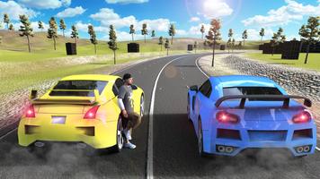 Real Skyline GTR Drift Simulator 3D - Car Games Affiche