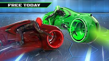 Tron Bike Racing Games Free - الدراجة المثيرة صعبة تصوير الشاشة 3