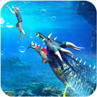 Ultimate Sea Dragon Simulator Free 2018 أيقونة