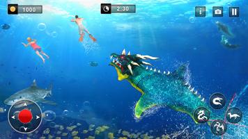 Ultimate Sea Dragon Simulator Free 2018 الملصق