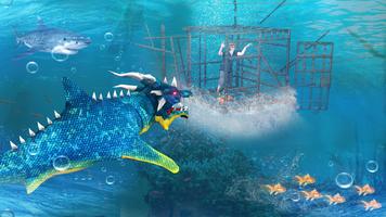Ultimate Sea Dragon Simulator Free 2018 تصوير الشاشة 3