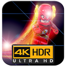 Ultra HD 4K Lego Flash Wallpaper APK