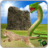 Venom Anaconda Snake Attack 3D ícone