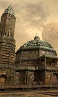 3d temple wallpapers poster