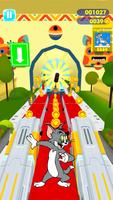 Subway Tom Running Clash 3D Affiche