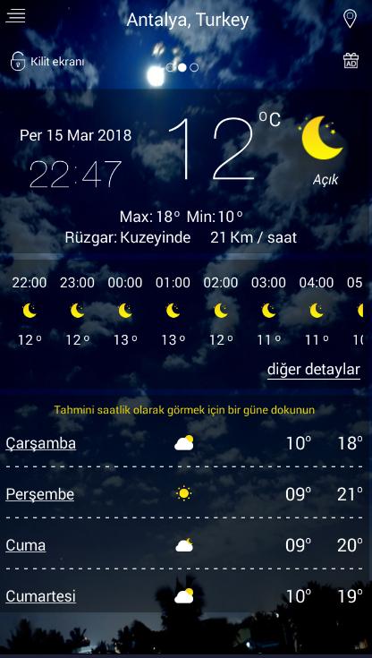 android icin turkiye hava durumu apk yi indir
