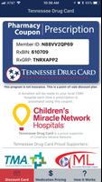 Tennessee Drug Card الملصق
