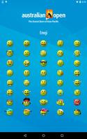 Australian Open Tennis Emojis syot layar 2