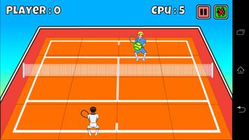 Tennis Simulator تصوير الشاشة 2