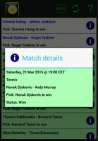 Tennis Betting Tips syot layar 1