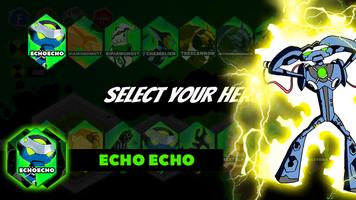 Alien Ultimate Battle Echo-Echo Transformation ポスター