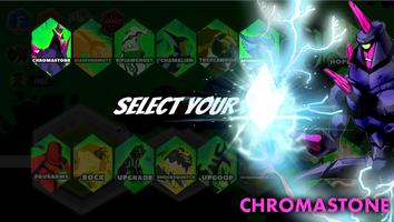 Fighting of Alien Power - Ultimate Chroma Stone پوسٹر