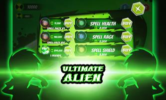 fighting ultimate beny alien 10x battle of fourarm تصوير الشاشة 1