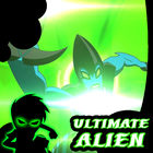 Battle fight of ultimate alien xlr8 transformation icon