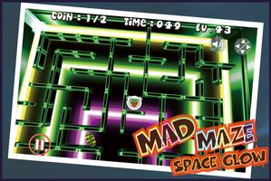 Maze - Space Glow Maze 스크린샷 1