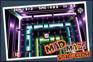 迷路 スペース グロー Maze スクリーンショット 2