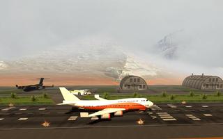 Jumbo Airplane Pilot Simulator Affiche