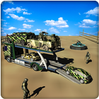 Military Car Transporter Truck 图标