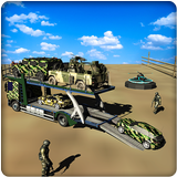 Military Car Transporter Truck icon