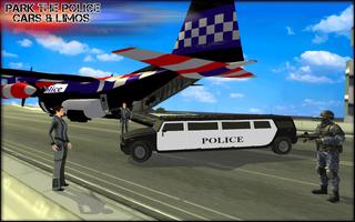 Police Cars Plane Transporter 截图 1