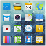 QQLauncher:MorningRain Theme icono