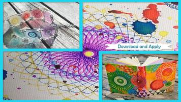 Poster Awesome Spirograph Crafts