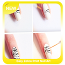 Easy Zebra Print Nail Art APK