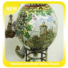 fabolous styrofoam Glass Mosaic Spheres آئیکن