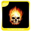 Fiery Skull Wallpaper APK