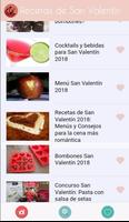 Recetas San Valentín اسکرین شاٹ 2