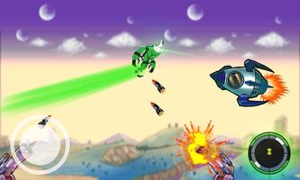 Flying Alien Ben Ghost โปสเตอร์