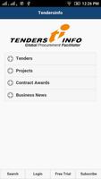 Tenders App from Tendersinfo Affiche